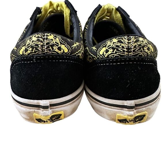 Vans~SpongeBob "Skate Old Skool" Sneakers (Gigliotti)Classic Skate Shoes Size 10 - Picture 6 of 14